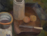 Still Life with Knife and Jars