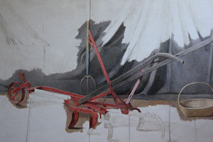 Mule-Drawn Cultivator