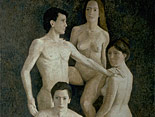 Four Figures (underpainting)