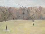 Apple Orchard in Early April, Sheffield
