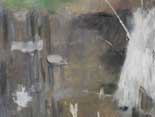 March: Pond with Cattails