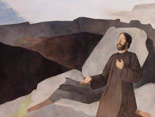 St. Francis Praying