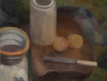 Still Life with Knife and Jars